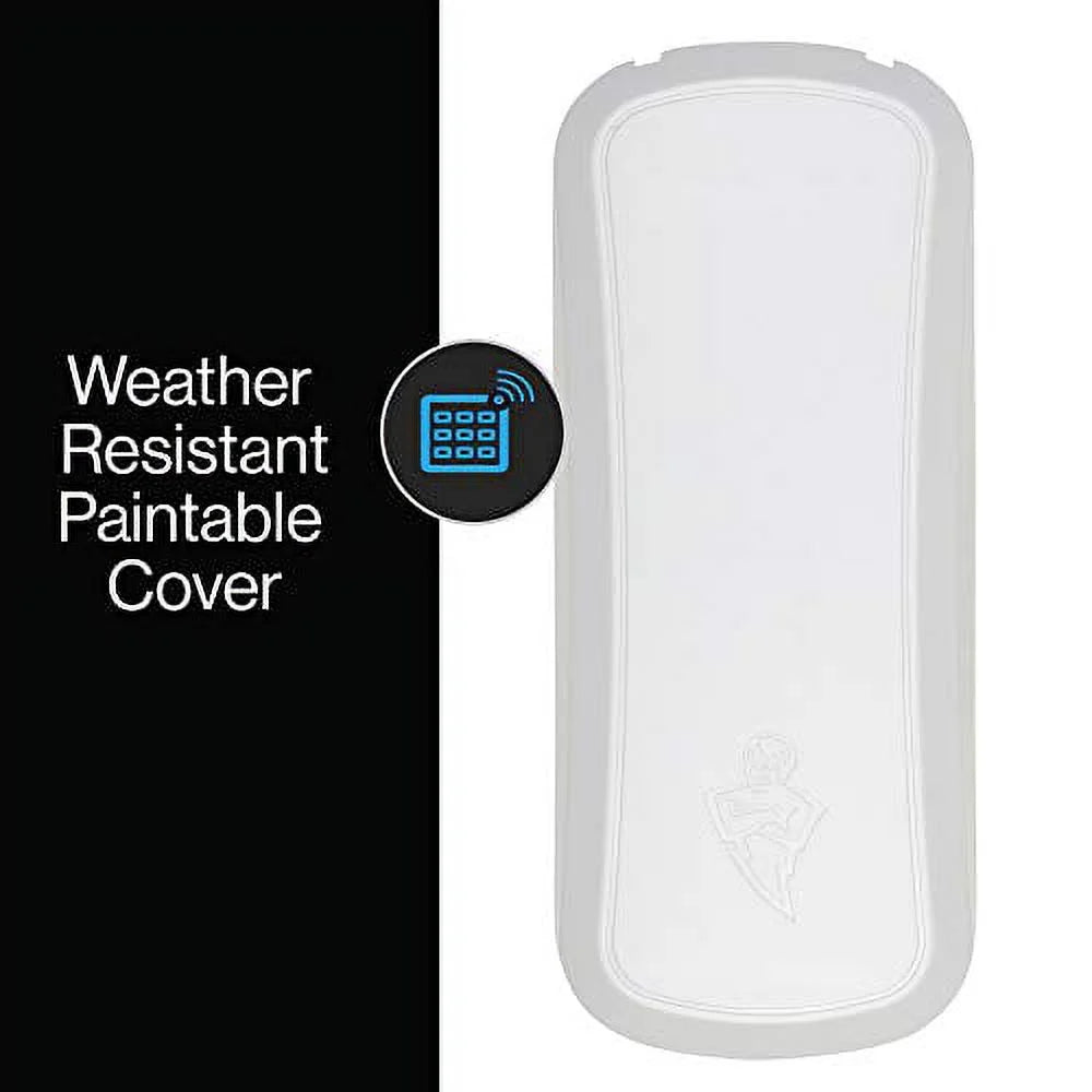 Genie Authentic Intellicode GK-R garage door opener wireless keyless keypad - works with all Genie Intellicode garage door openers; Off-White