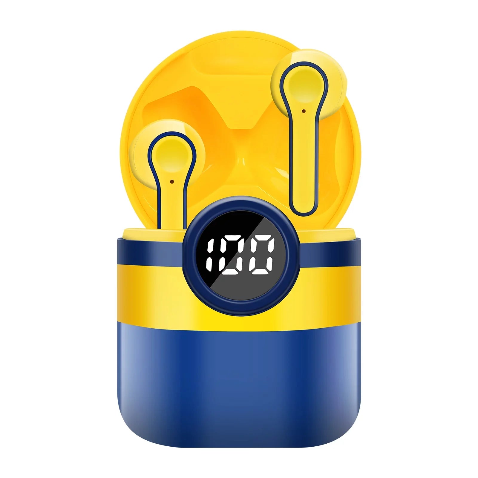 UrbanX Q350 Wireless Earbuds in Ear Bluetooth Headphones For HTC Desire 620G dual sim with Microphone & Digital Display IPX7 Fluidproof Deep Bass Bluetooth Earbuds for Sports Work & Music.