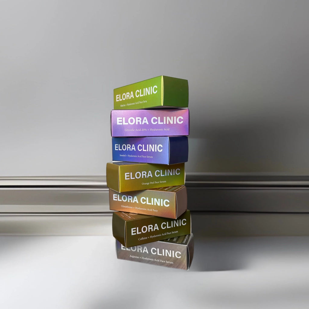 Elora Clinic Amino Acid Serum - Hyaluronic Acid + Essential Amino Acid Blend - Hydrating & Rejuvenating Hyaluronic Acid + Amino Acid Serum - Increase Retention - Rejuvenating