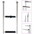 Carevas Folding Boarding Ladder 2-step Stainless Steel