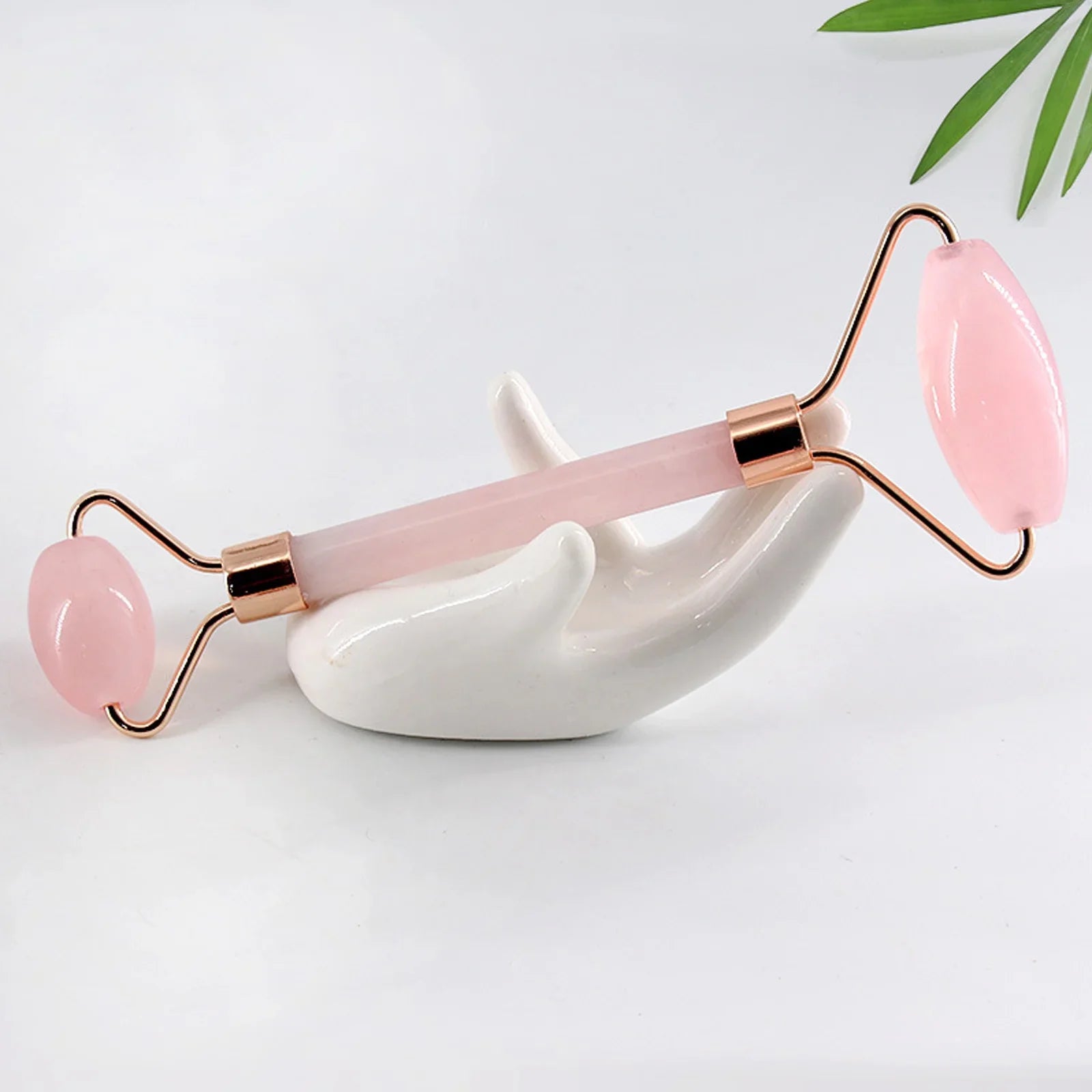 Jade Roller; Face Roller; Facial Beauty Roller Skin Care Tools; Rose Quartz Massager for Face; Eyes; Neck; Body Muscle Relaxing and Relieve Fine Lines and Wrinkles Gua Sha