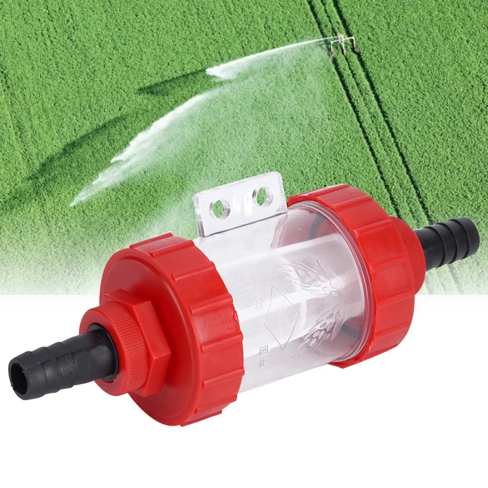 Tarente Agricultural In-Line Mesh Filter High Flow Pump Transparent Filter (G3/4in)