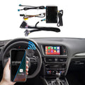 Ninetom Wireless Android Auto Carplay for Audi A4 A5 S4 S5 RS4 RS5 Q5 2008-2015 Support 3GMMI System;Carplay Retrofit Kit;Mirrorlink;Siri;Navigation;YouTube;Original Control;Camera