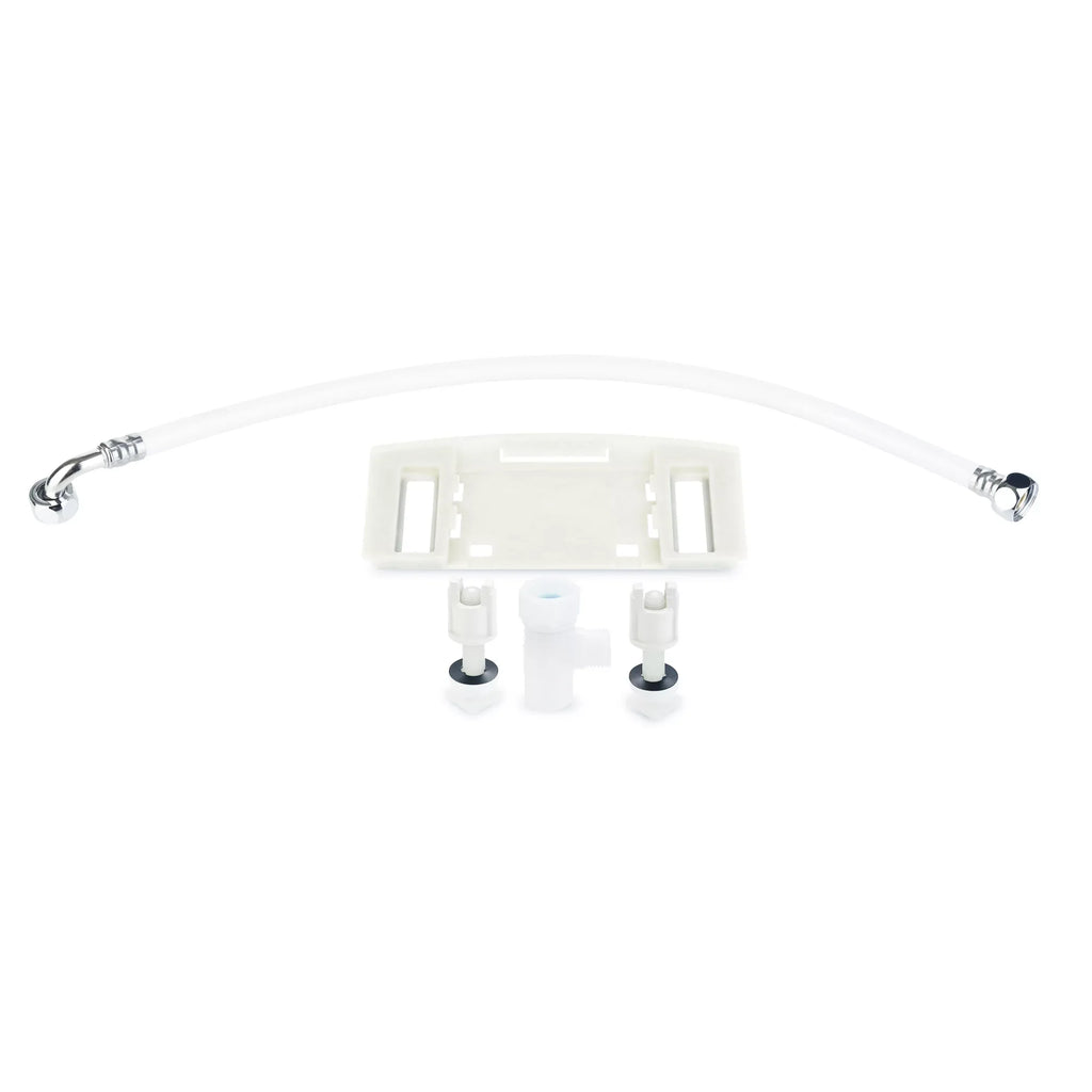 Brondell Swash SE400 Bidet Seat with Sidearm; Dryer and Stainless Steel Nozzle; Round White