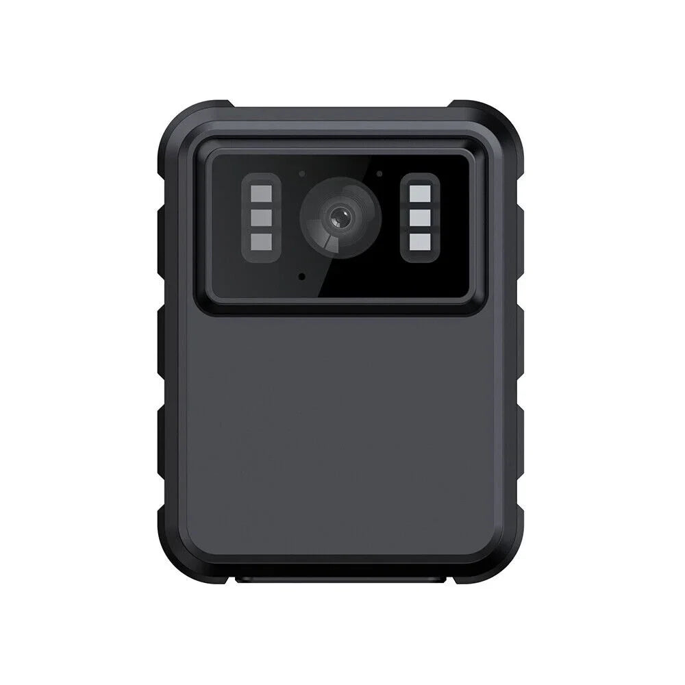 JLLOM Police Body Camera - Mini Camcorder with 1080P Audio Video DVR and IR Night Vision