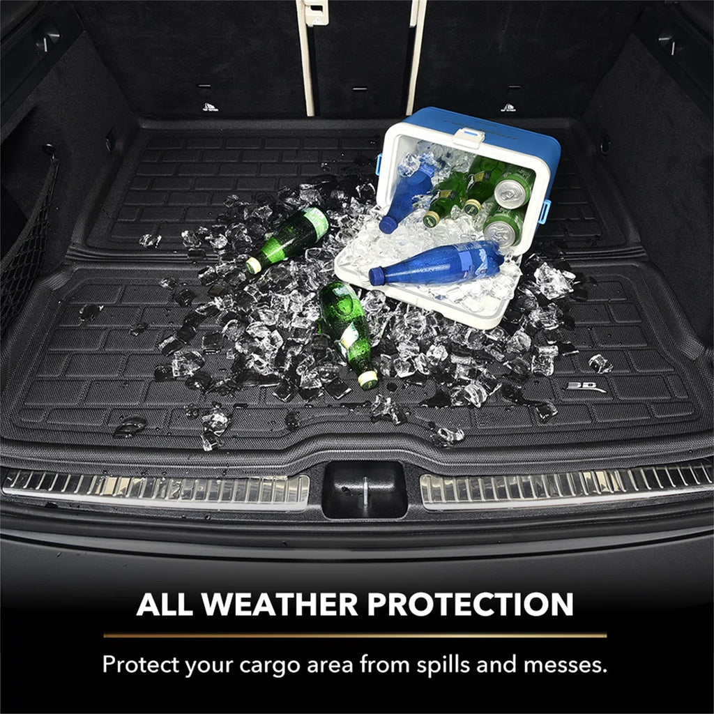 3D MAXpider KAGU Cargo Liner (BLACK) compatible with HONDA HR-V 2016-2022 - Cargo Liner