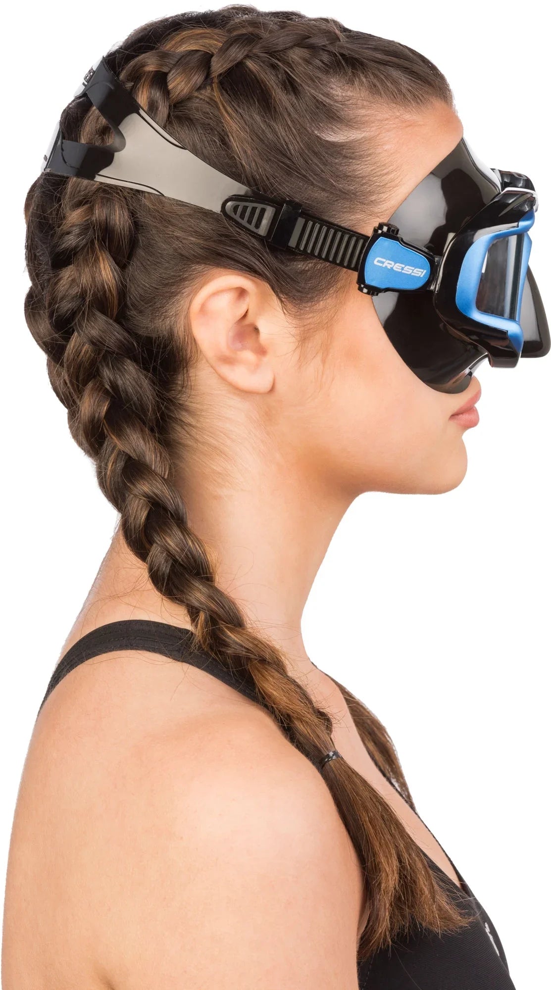 Cressi Liberty Quattro SPE (clear-blue/silver) (Clear/Sapphire/Silver; Liberty Quattro)