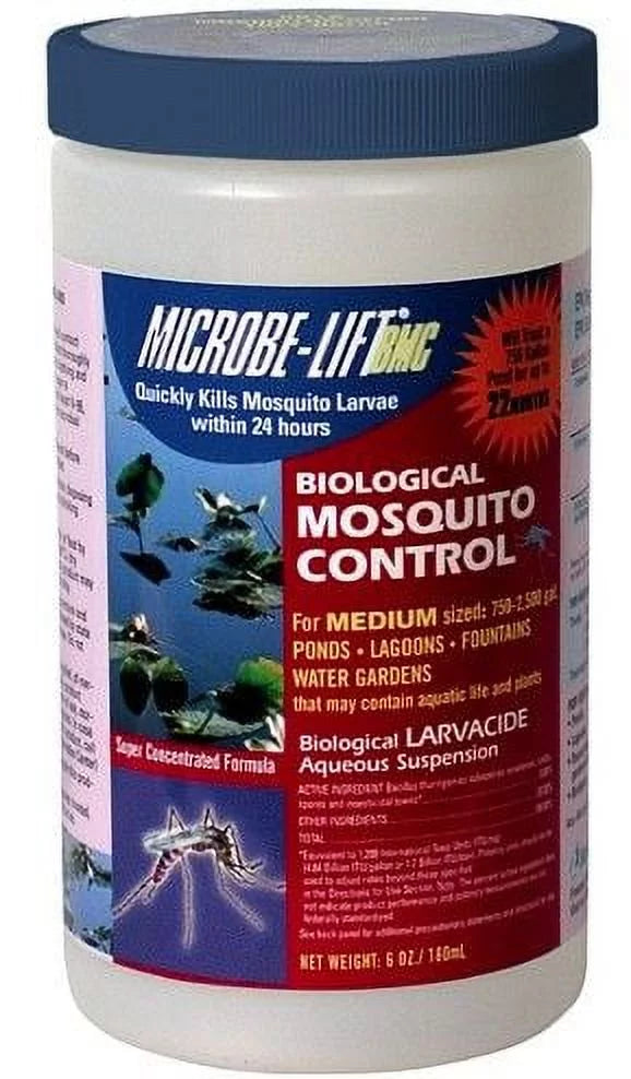 Microbe-Lift BMC Mosquito Control [Pond; Conditioners] 6 oz