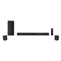 LG SNC4R 4.1 Channel Soundbar with Surround Sound Speakers; Black