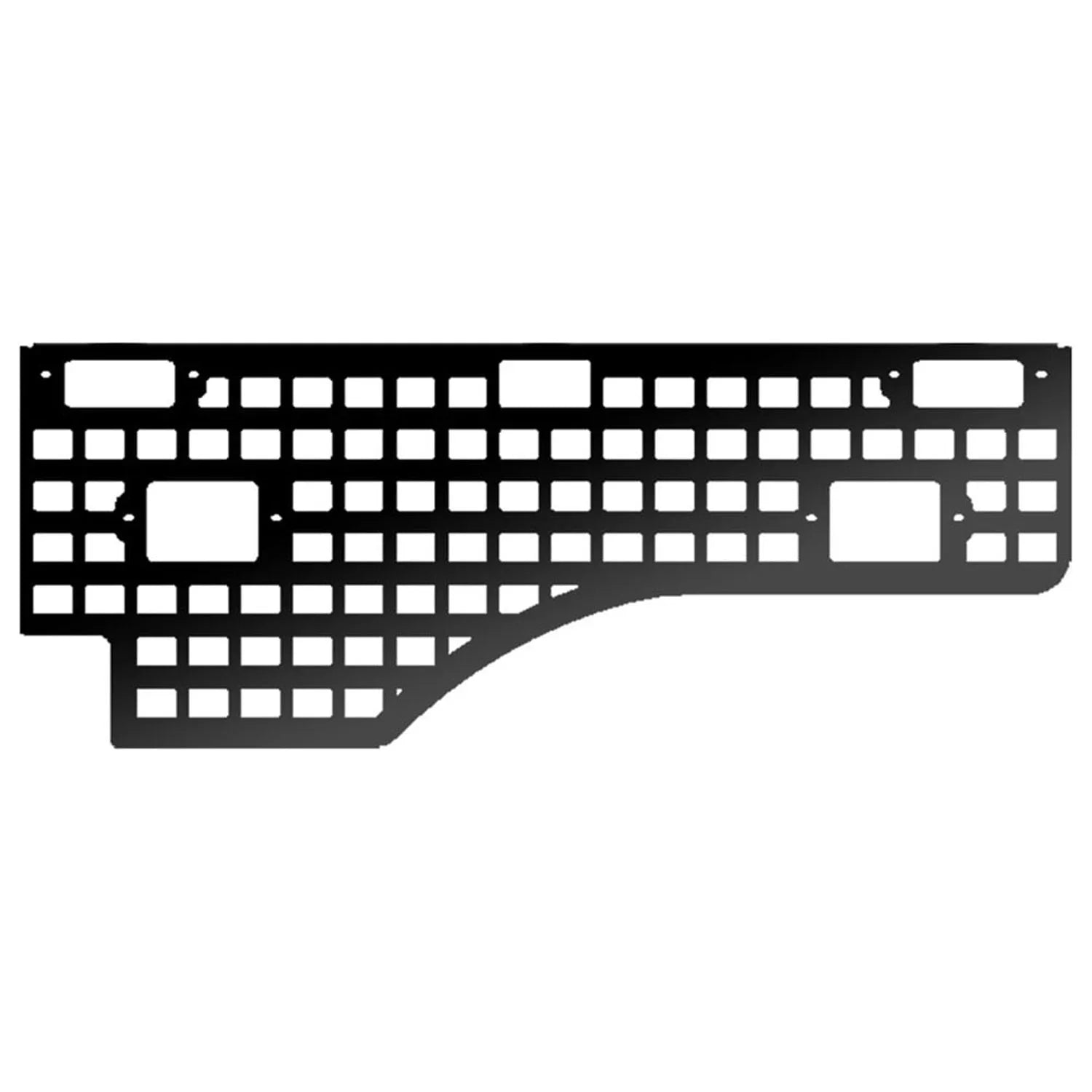 Putco 195031 Molle Panel Fits 15-21 Canyon Colorado Fits select: 2017-2019;2021-2022 CHEVROLET COLORADO
