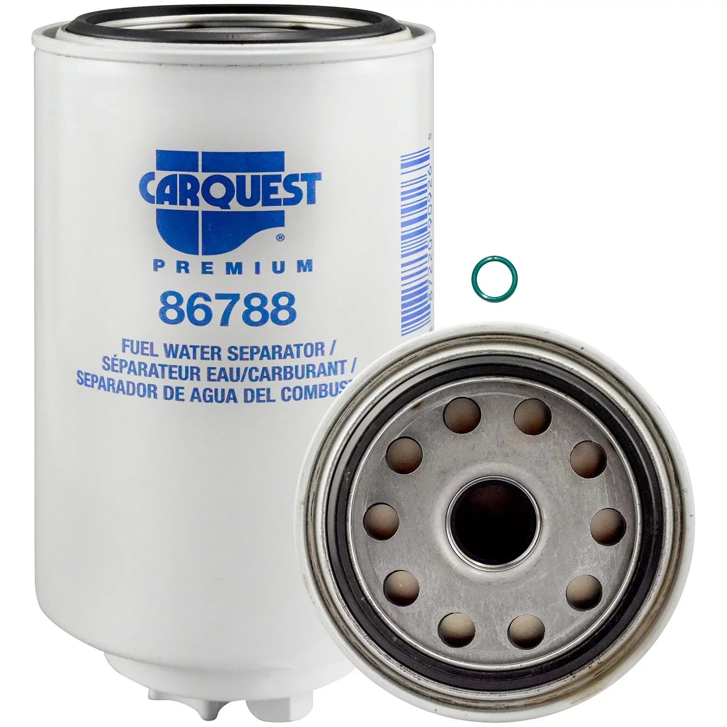 Carquest Premium Fuel/ Separator Spin-on with Drain and Sensor Port Fits select: 2006-2007 NISSAN DIESEL UD1200; 2005 NISSAN DIESEL UD1300