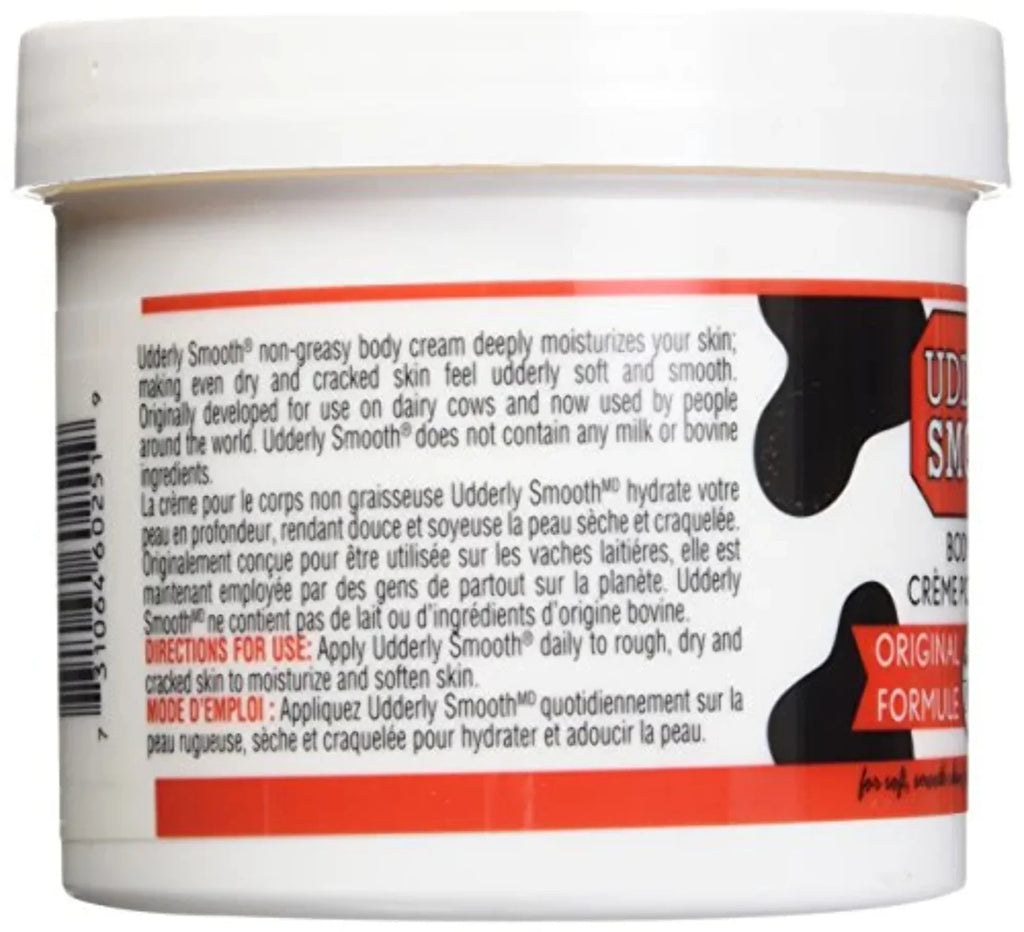 Udderly Smooth Body Cream Skin Moisturizer; 6 Count
