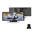 Eccomum 4K DVR Dash Camera Front & Rear Driving Recorder with 10.26 cm Touchscreen for Carplay Android Auto Built-in WiFi Support G-Sensor Parking Monitor Loop Recording Hands-Free Calling
