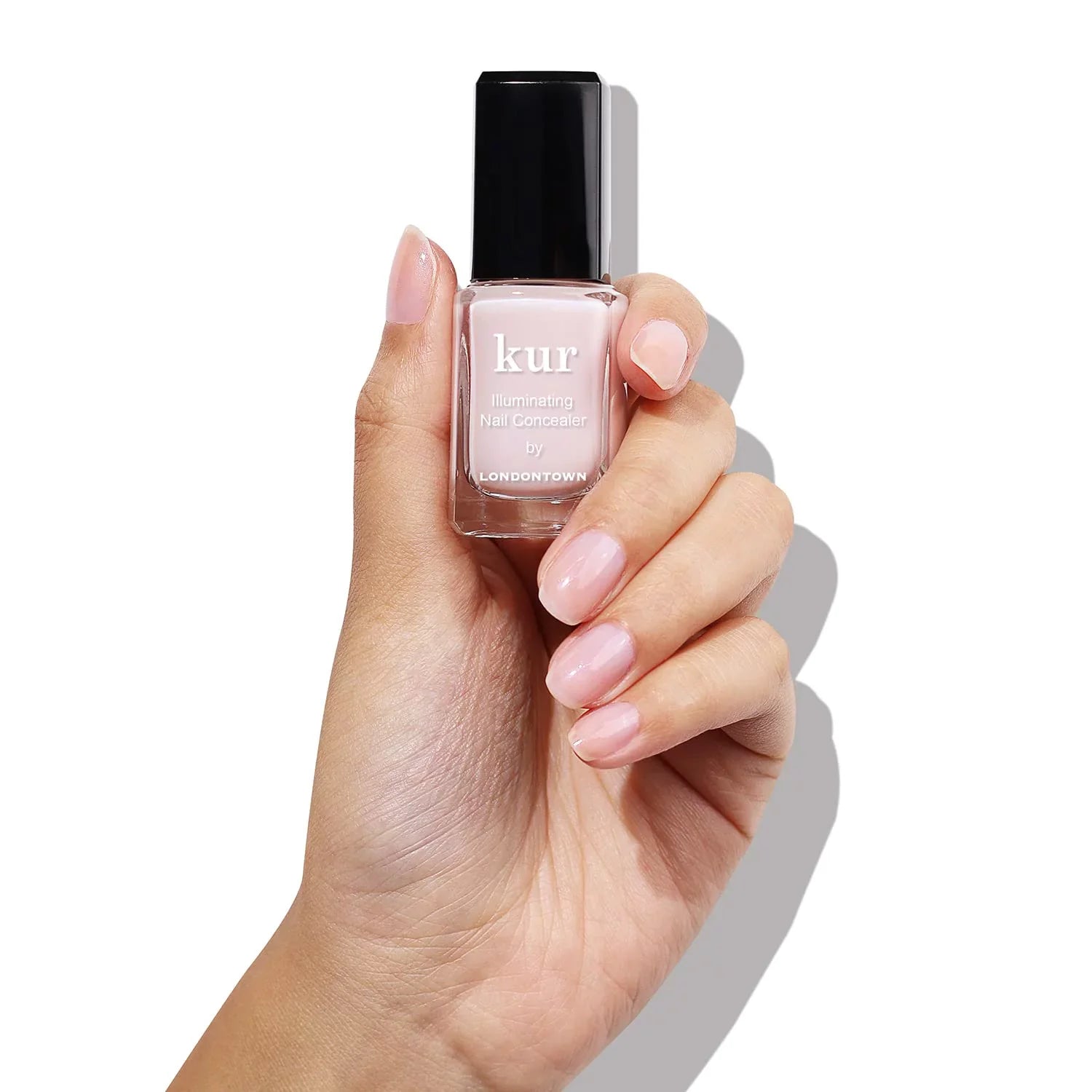 LONDONTOWN Illuminating Nail Concealer; Pink; 0.4 fl oz/12 ml