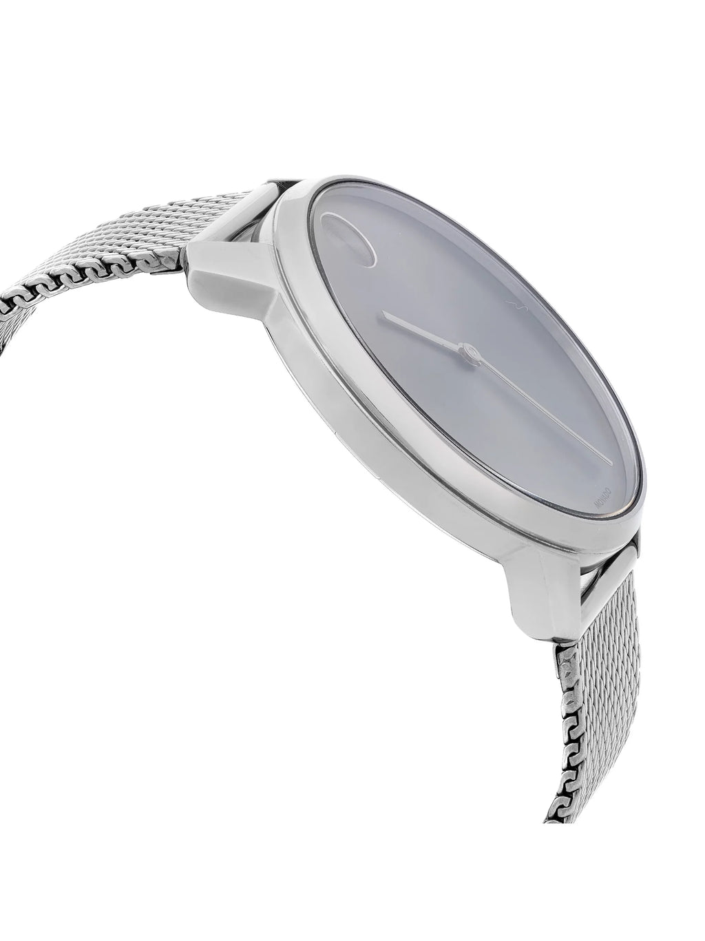 Movado Bold 40mm Grey Ion-Plated Stainless Steel Gray Dial Mens Watch 3600599