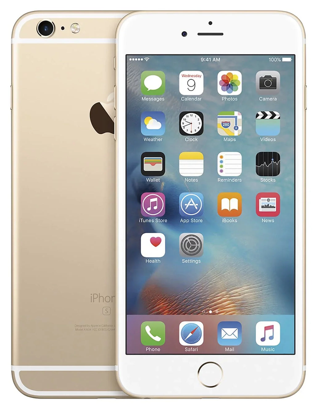 Apple iPhone 6s Plus 128GB Unlocked GSM 4G LTE Dual-Core Phone w/ 12MP Camera - Gold (Used)
