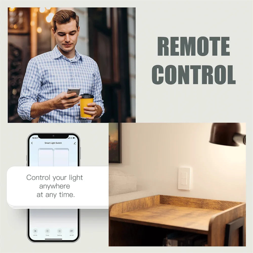 Carevas Switch;App Wireless Switch Switch Remote Switch Compatible With App Remote Compatible Switch App Remote With And Assistant With Voice Remote Voice Remote AndAnd / Assistant