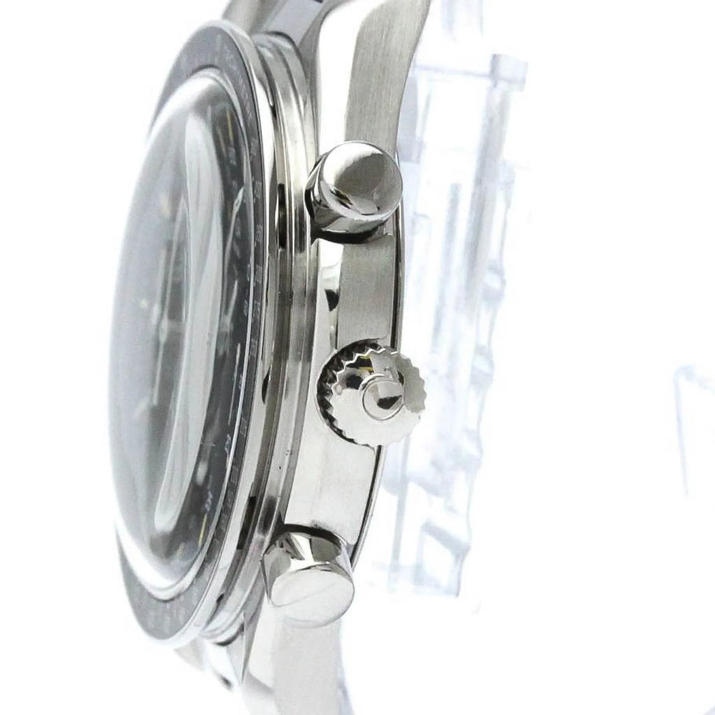 Pre-Owned Polished OMEGA Speedmaster Automatic Steel Mens Watch 3510.50 BF566331 (Good)