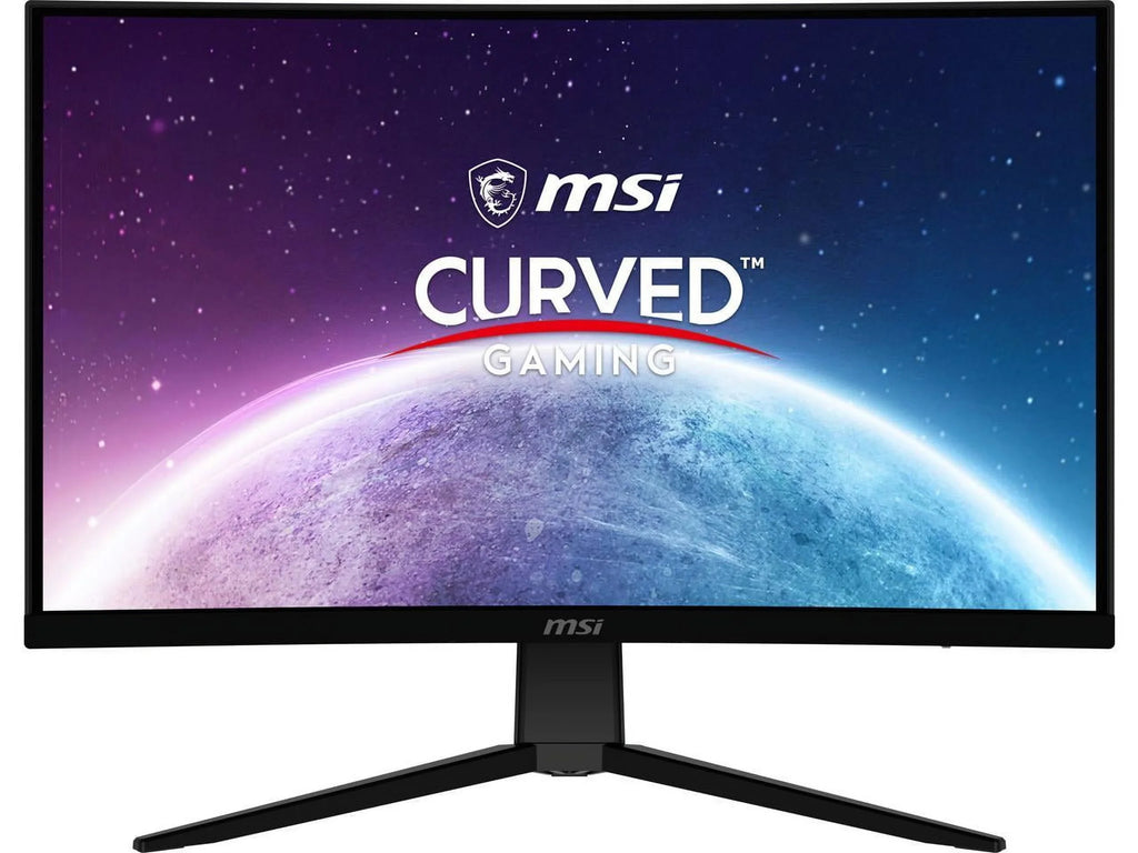 MSI G2422C; 24" Curved Gaming Monitor; 1920 x 1080 (FHD); VA; 1 ms; 170 Hz; FreeSync Premium; HDMI; DP Port; Tilt