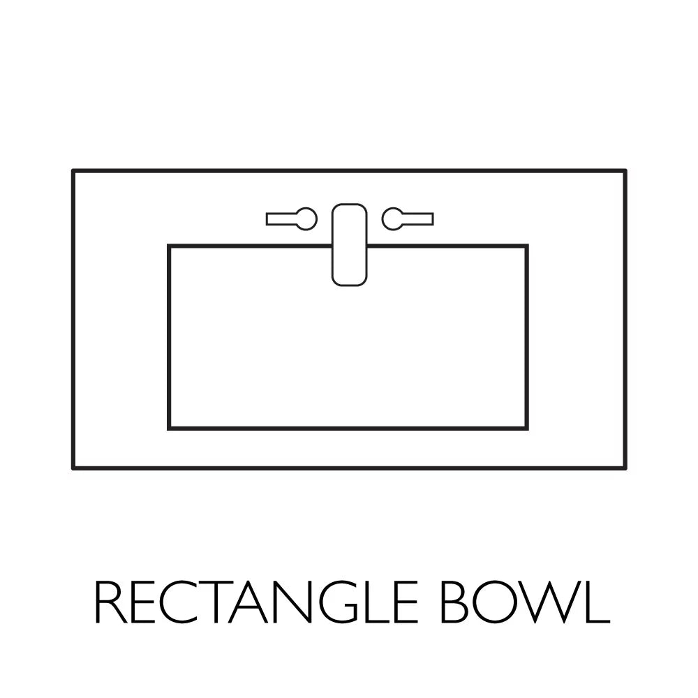 Design House 557678-WHT 61-inch Camilla Cultured Marble Centerset Mount Rectangle Double Bowl Vanity Top with Integrated Backsplash; Solid White