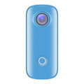 SJCAM C100 Action Camera 1080P/30fps Digital Video Camera 30M Liquidproof Magnetic Body Built-in Battery WiFi Connection APP Sharing with Liquidproof Case Back Clip Lanyard