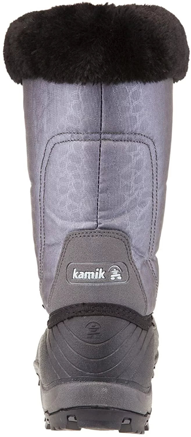 Kamik Women's Momentum Snow Boot; Charcoal/Grey; 10 M