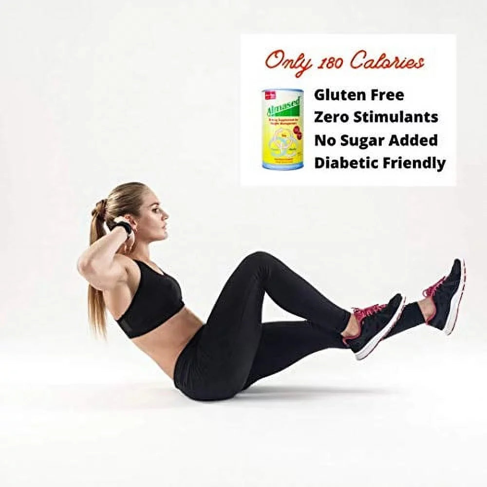 Almased Meal Replacement shakes – Gluten-Free; non-GMO Weight Loss Powder – Vanilla Flavor; 17.6 oz (2 pack)