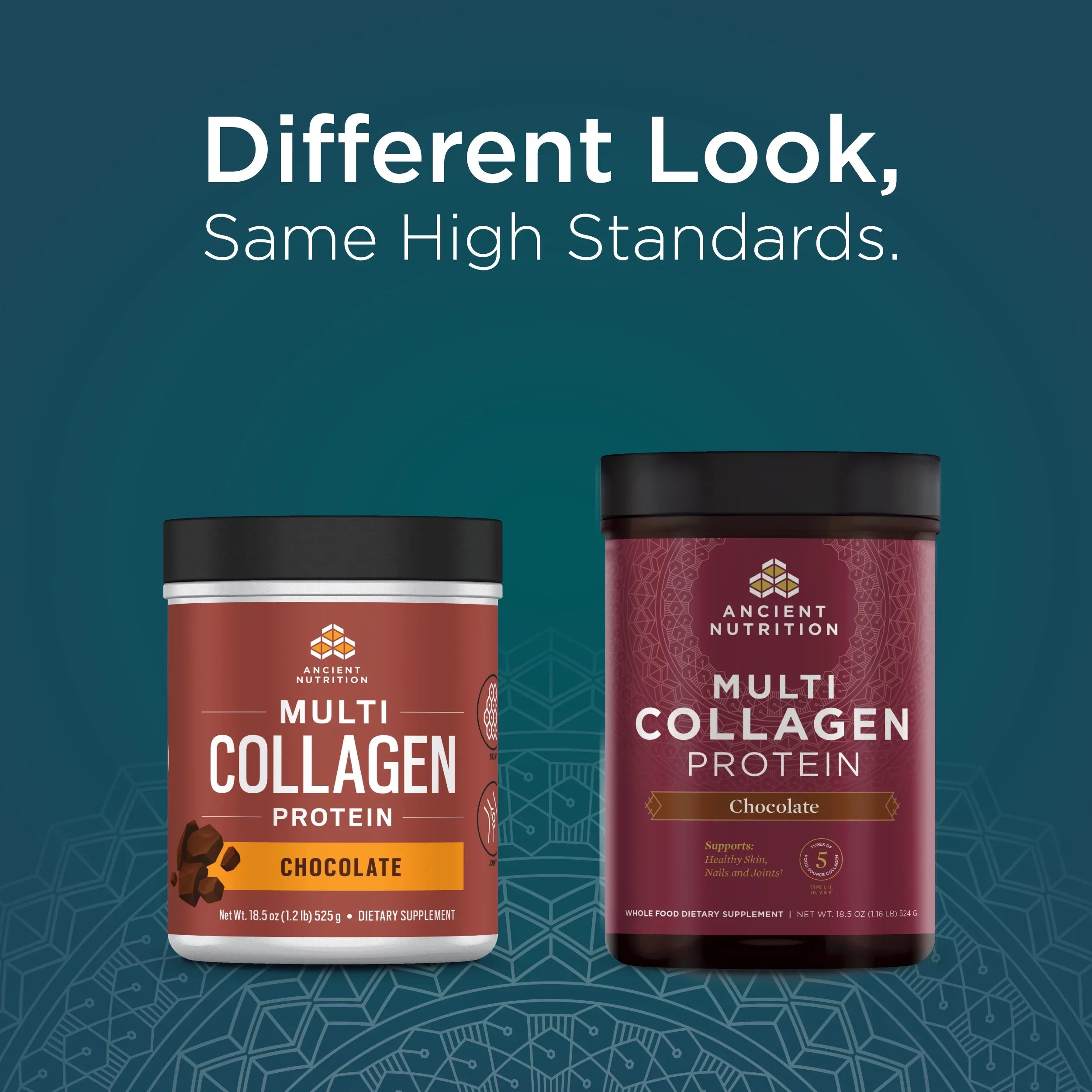 Ancient Nutrition; Multi Collagen Protein; Chocolate; 40 servings