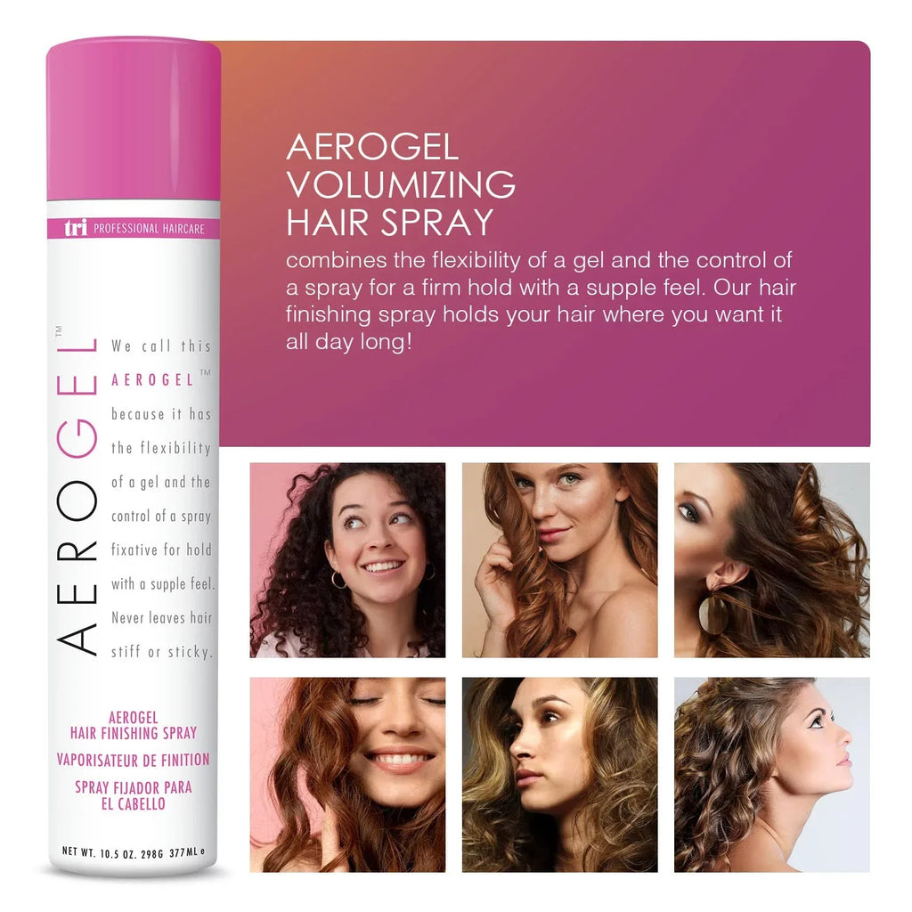 Tri Aerogel Hair Finishing Hairspray; 10.5 Fl Oz