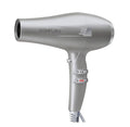 CONFU hot and cold air Hair Dryer; 2000W High Power Dryer; Quiet high wind professional hair stylist Dryer; Cool Shot Button; 3 Heat and 2 Speed Settings; Ionic Function for Shinier Results Silver