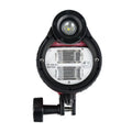 Sea frogs Flash lamp;Optic Cable Case With Optic Cable St-100- Liquidproof Max. Liquidproof Max. 100m/328ft 5600k With Optic 100m/328ft 5600k With Qisuo Dsfen