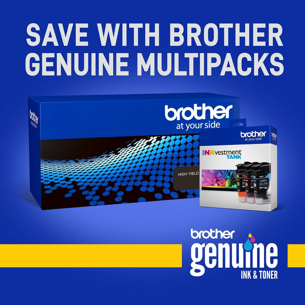 Brother Genuine High-yield Black Printer Toner Cartridge; TN7502PK