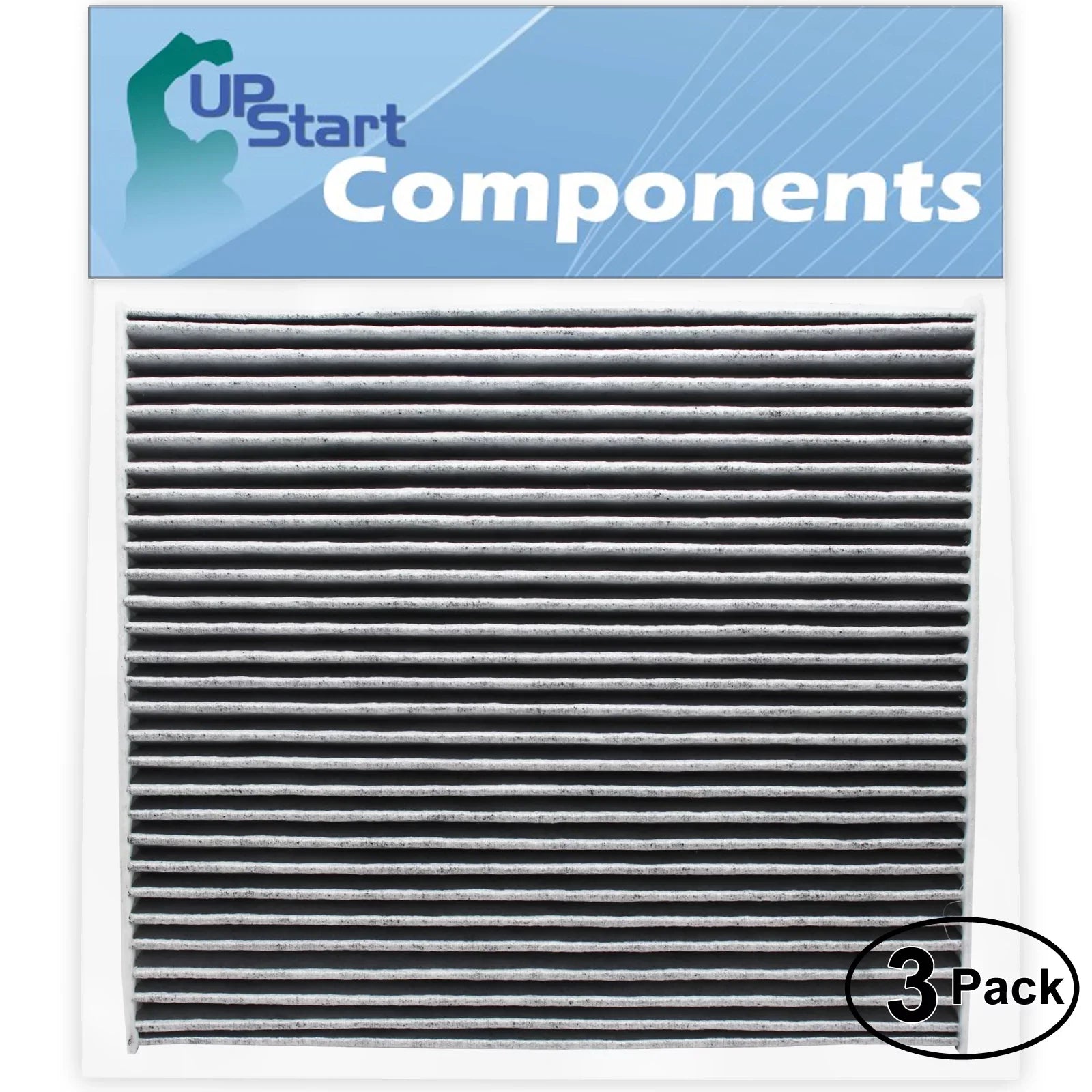 3-Pack Replacement for Cabin Air Filter for KIA 2TF79-AQ000 Car/Automotive - Activated Carbon; ACF-11178