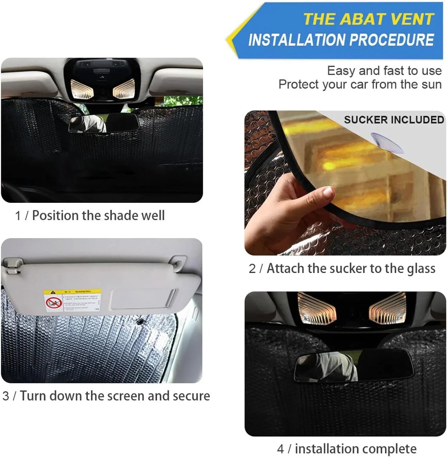 Wellsay Old Paris Landscape Car Windshield Sun Shade;oldable Visor Protector Keep Cool Sunshade Blocks UV Rays and Accessories to Protect for Cars;SUVs;Trucks-55×27.6in