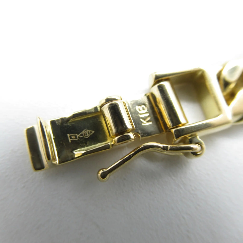 Pre-Owned JEWELRY 6 Men W Kihei Bracelet Gold K18 (Yellow Gold) (Good)