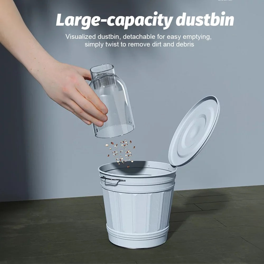 Walmeck Cordless Handheld Vacuum; 13000Pa Strong Suction; 3 in 1 Dust Buster; Air Blower; 20 Mins Runtime