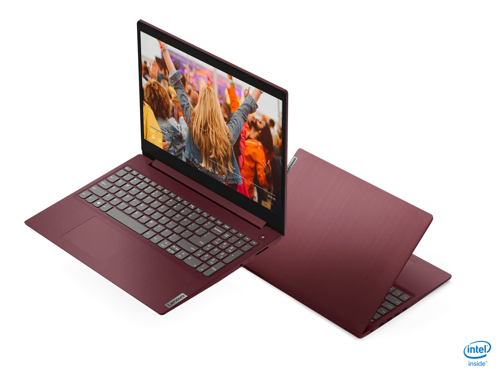 Restored LENOVO 81WQ00CKUS IdeaPad 3 15IGL05 15.6" HD Pentium Silver N5030 1.1GHz Intel UHD Graphics 605 4 GB RAM 128 GB SSD W11 Home S mode Cherry Red (Refurbished)