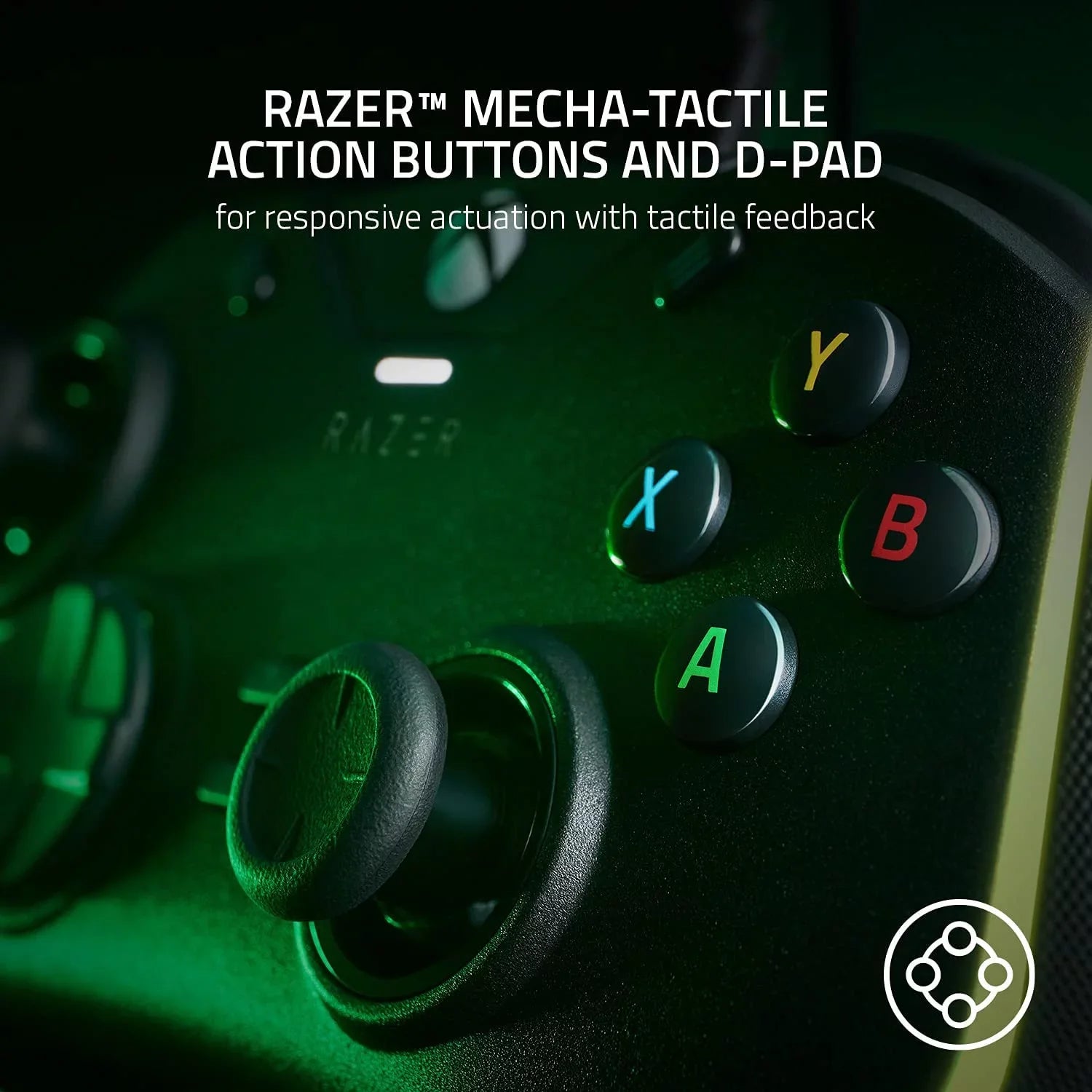 Razer - Wolverine V2 Wired Gaming Controller for Xbox Series X|S; Xbox One; PC with Remappable Front-Facing Buttons - Black With Cleaning Manual Kit Bolt Axtion Bundle Like New