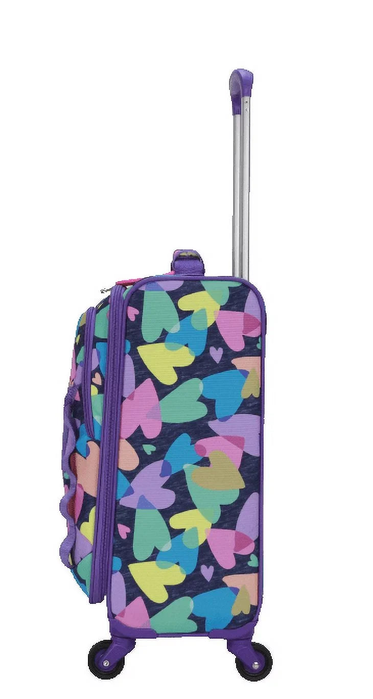 CRCKT 3 PC SPREAD LOVE SOFTSIDE WITH PACKING CUBE AND LUGGAGE TAG