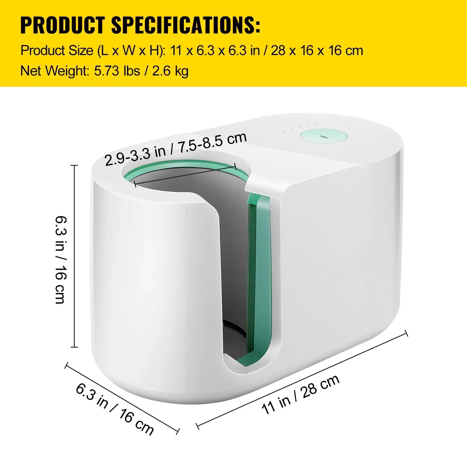 BENTISM Mug Press Device; Automatic Mug Heat Press 11-15oz; One-touch Setting; Cup Transfer Sublimation Portable Coffee Presser; Pro Easy Mug Press Device DIY Printing