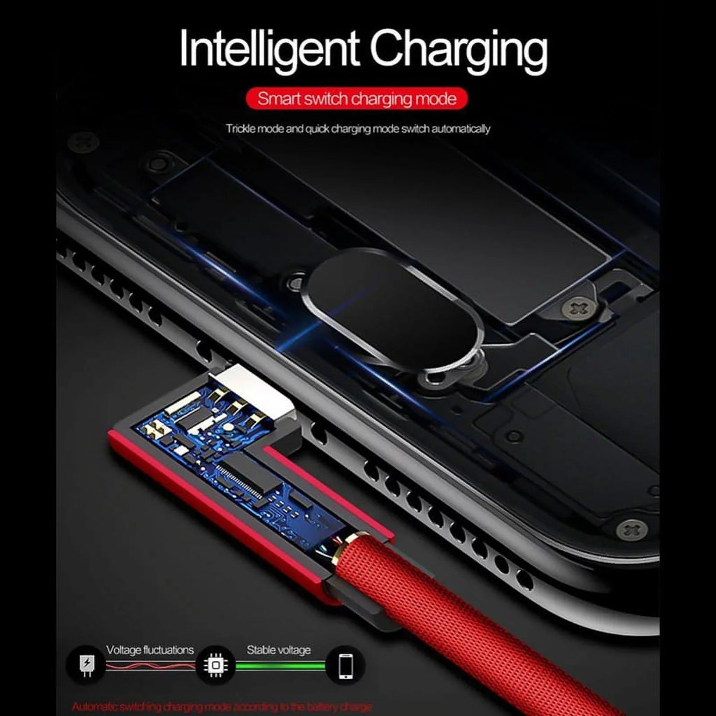 Adaptive Fast Home Charger w 10ft Type-C Angle USB Cable Q1A for Blackberry Key2; KEYone; LE - BLU G9; Vivo XI Plus 5 - CAT S61 S48c - Coolpad Legacy - Essential Phone (PH-1) - Google Pixel XL