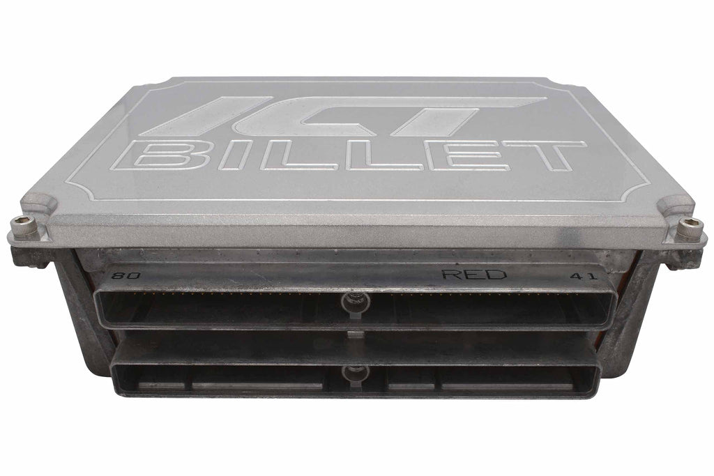 ICT Billet LS Gen 3 ECM PCM Billet Dress Cover Compatible with Blue-Red Blue-Green LS1 LQ4 0411 P01 P59 Silverado Camaro Corvette Made in America 551968-LS11CV