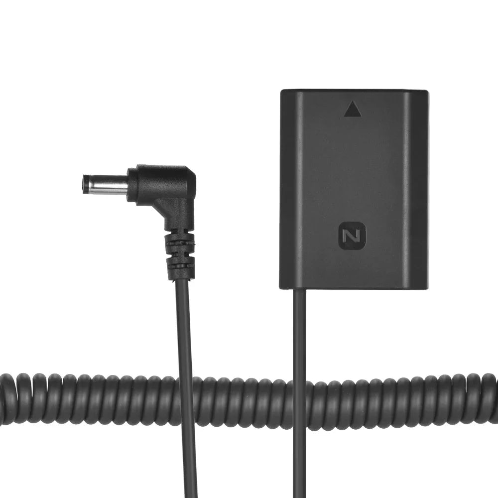 Andoer Adapter;A7iii A9 A7riiiCoupler Cable BatteryCoupler Np-fz100 Dummy Battery A9 A7riii A7siii Dummy BatteryCable A7iii A9 Qisuo Eryue