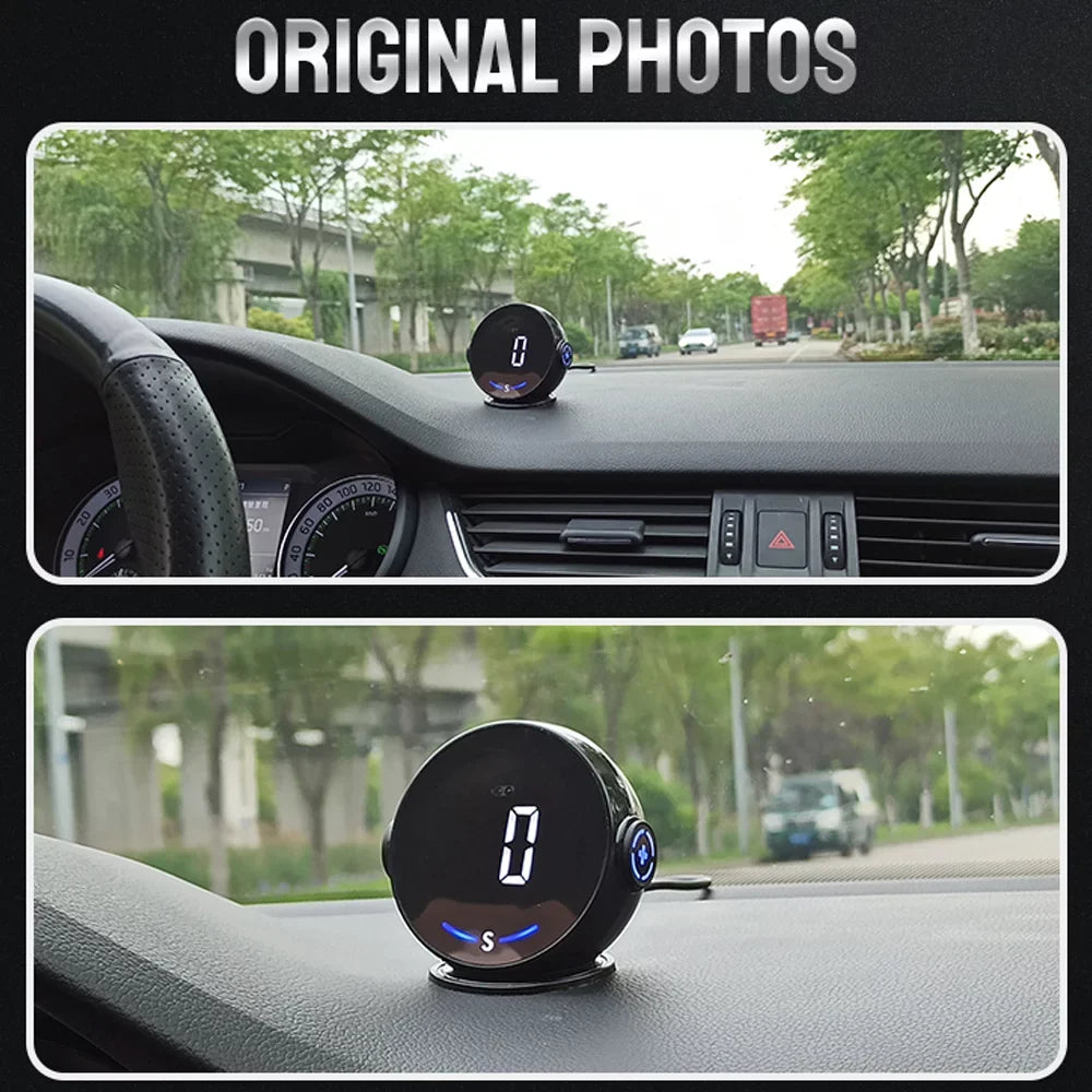 ammoon Car GPS Speedometer H600G Head Display; Digital Speed Altitude Meter Easy Setup & Clear Display