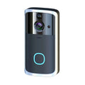 WiFi Visual Ring Smart Doorbell Smart Home Wireless Camera Video Door Bell Phone Intercom Homekit Security Automation Module-Black