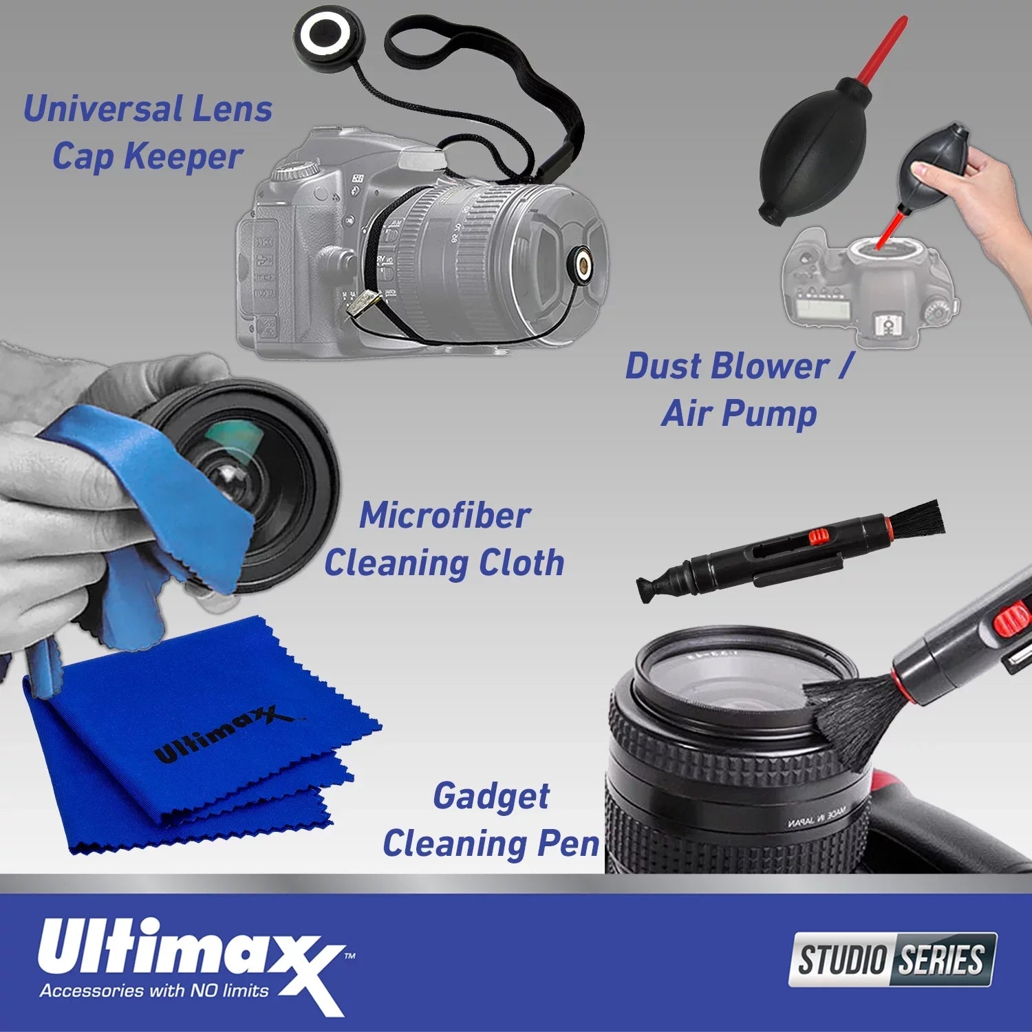 Ultimaxx Starter Sony ZV-1F Camera Bundle (White) - Includes: 64GB Ultra Memory Card; Replacement Battery; Protective UV Filter & More (15pc Bundle)