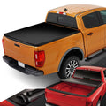 DNA Motoring TTC-RU-090 For 2019 to 2021 Ford Ranger 5Ft Truck Short Bed Matte Black Vinyl Soft Top Roll-up Tonneau Cover 20