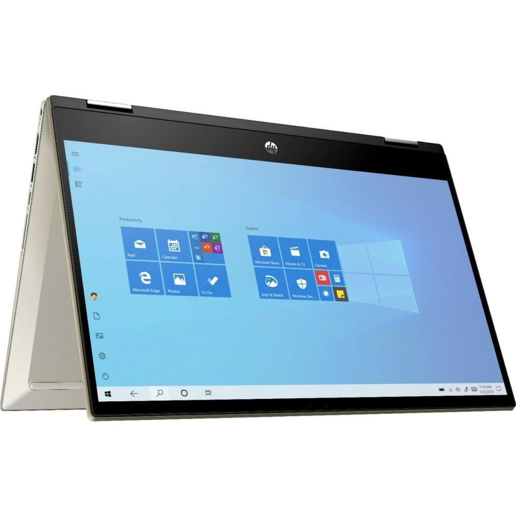 HP Pavilion x360 14M-DW1033DX 14" Touch 8GB 512GB SSD Core‚Ñ¢ i5-1135G7 2.4GHz Win10H;Warm Gold (Used)