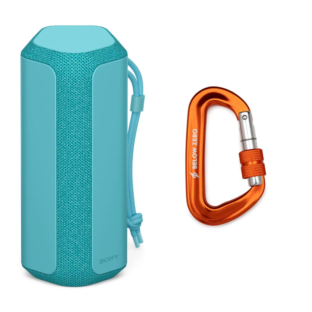 Sony SRS-XE200 X-Series Wireless Ultra Portable Bluetooth Speaker (Blue) Bundle