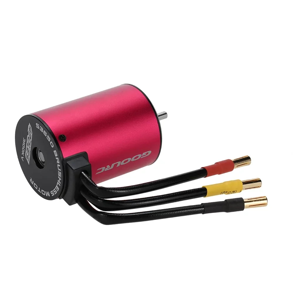 GoolRC ESC;Motor 1/10S3650 3100kv 4 Poles Motor Eryue Poles Motor 1/10 3100kv 4 Poles 3100kv Motor S3650 Car 3650 Motor Rookin Car Coolrc Motor